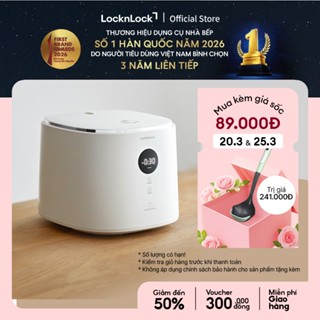 Nồi cơm điện LocknLock Bianco Nemo rice cooker 1.2L- Màu ngà EJR384IVY