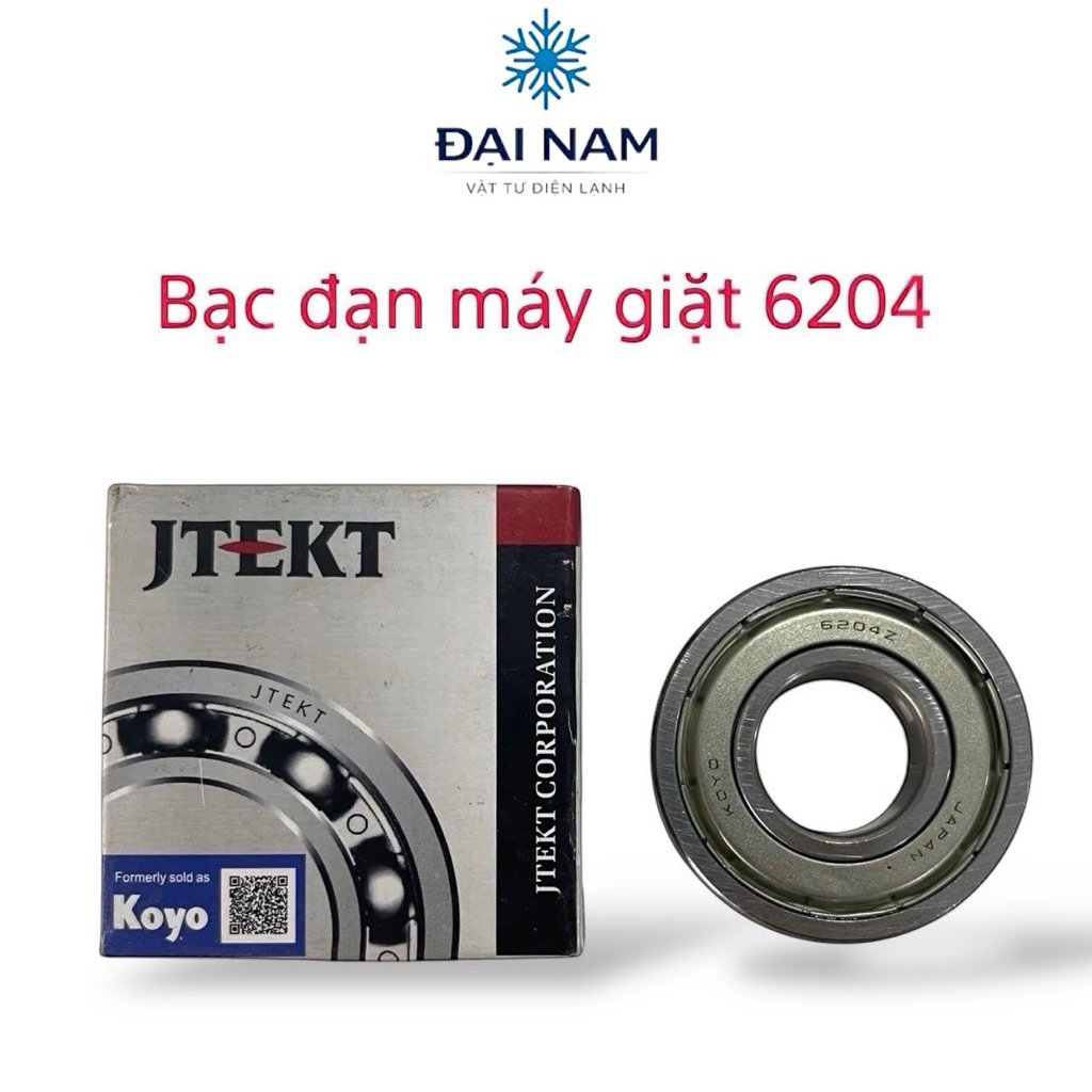 Bi máy giặt cửa ngang 6204 - Bạc đạn máy giặt cửa ngang 6204