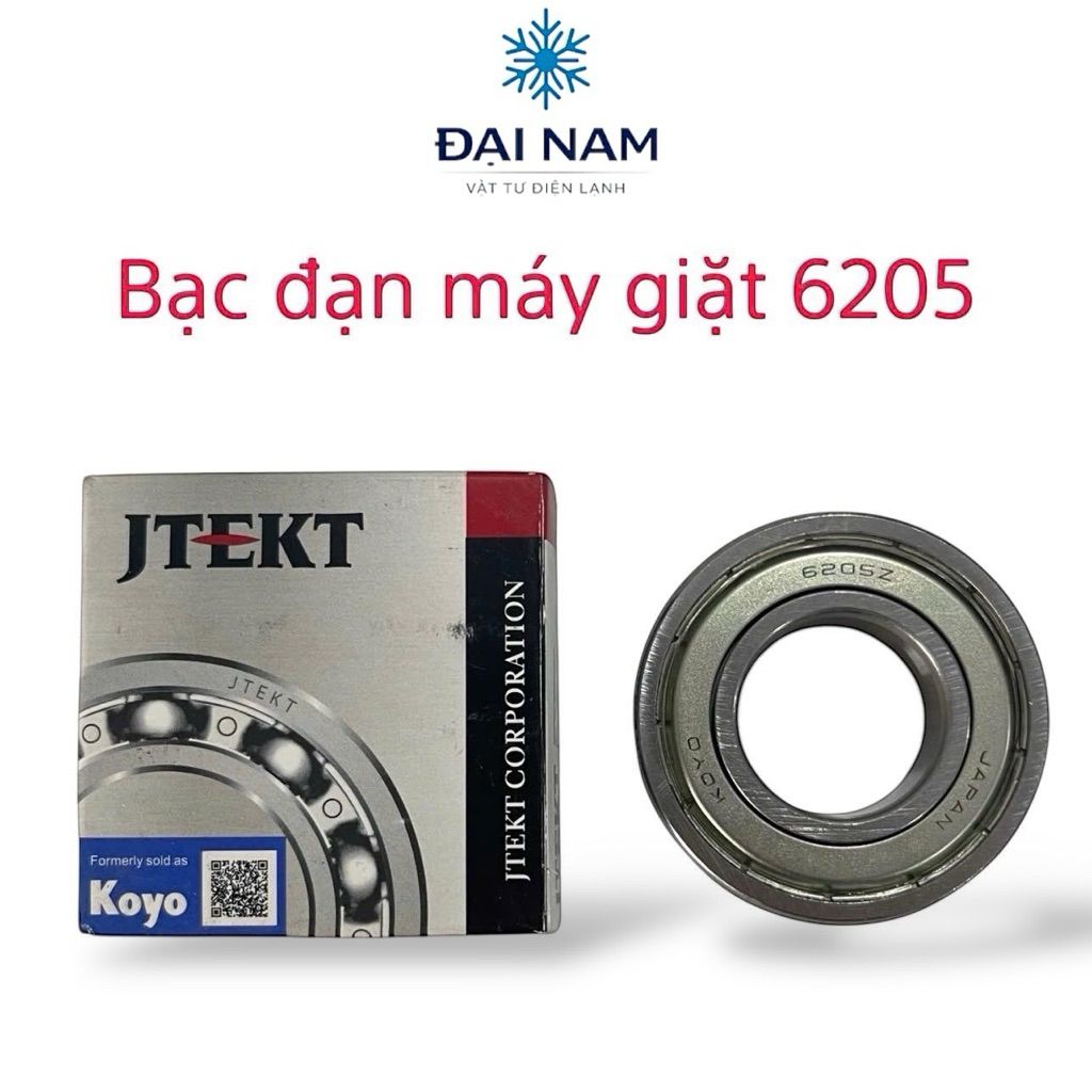 Bi máy giặt cửa ngang 6205 - Bạc đạn máy giặt cửa ngang 6205