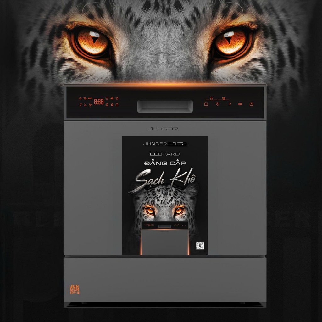 Máy rửa bát Junger JG Leopard DWJ-103
