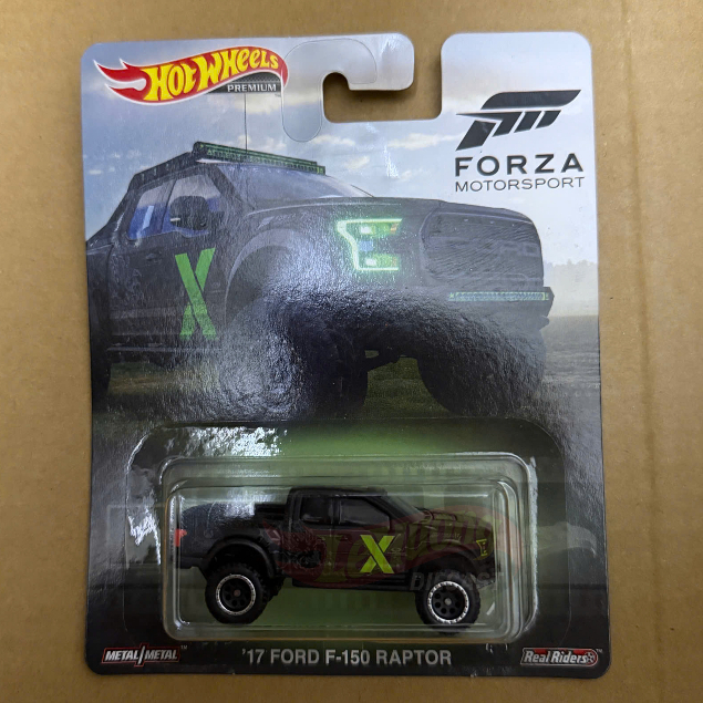 LeHuong Diecast - Hot Wheels Premium '17 Ford F-150 Raptor from the Forza Motorsport collection