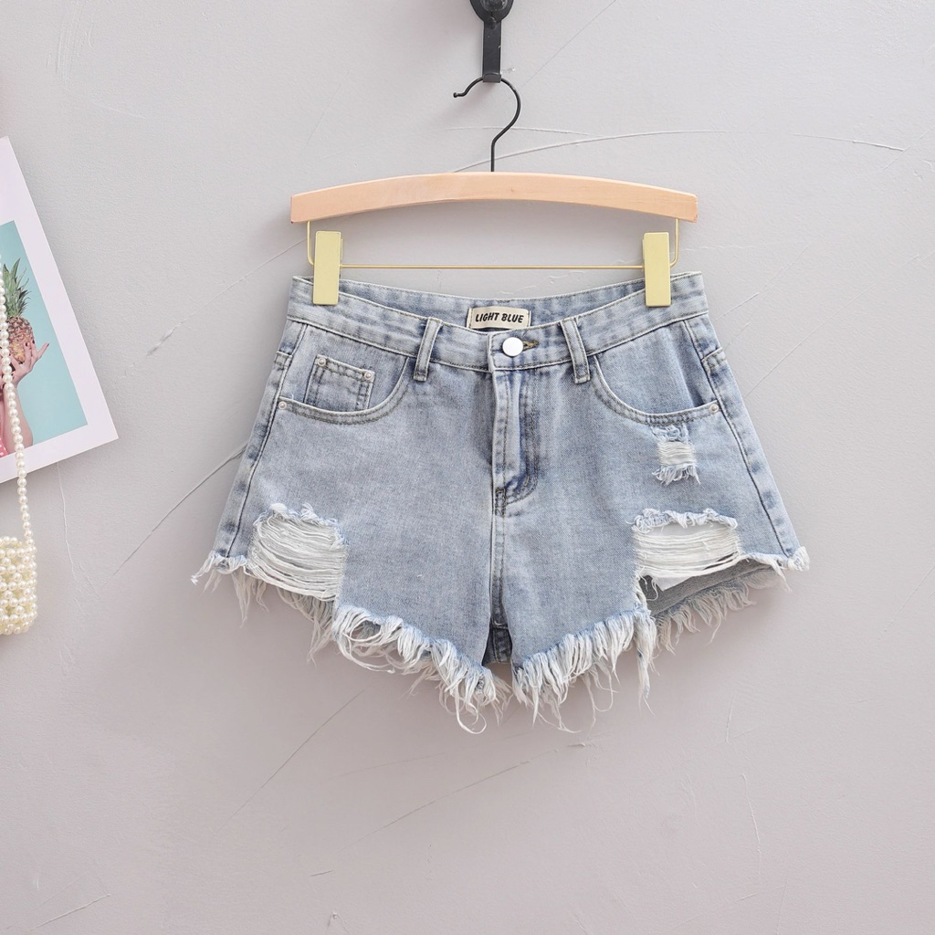 𝑮𝑨𝑽𝑨./𝑪𝑶́ 𝑺Ẵ𝑵-𝑺𝑨𝑳𝑬/ QUẦN SHORT DENIM RÁCH ÔM TÔN DÁNG SIU XINH HÓT TREND 2026 HÀNG QCCC. | BigBuy360 - bigbuy360.vn