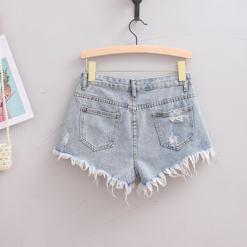 𝑮𝑨𝑽𝑨./𝑪𝑶́ 𝑺Ẵ𝑵-𝑺𝑨𝑳𝑬/ QUẦN SHORT DENIM RÁCH ÔM TÔN DÁNG SIU XINH HÓT TREND 2026 HÀNG QCCC. | BigBuy360 - bigbuy360.vn