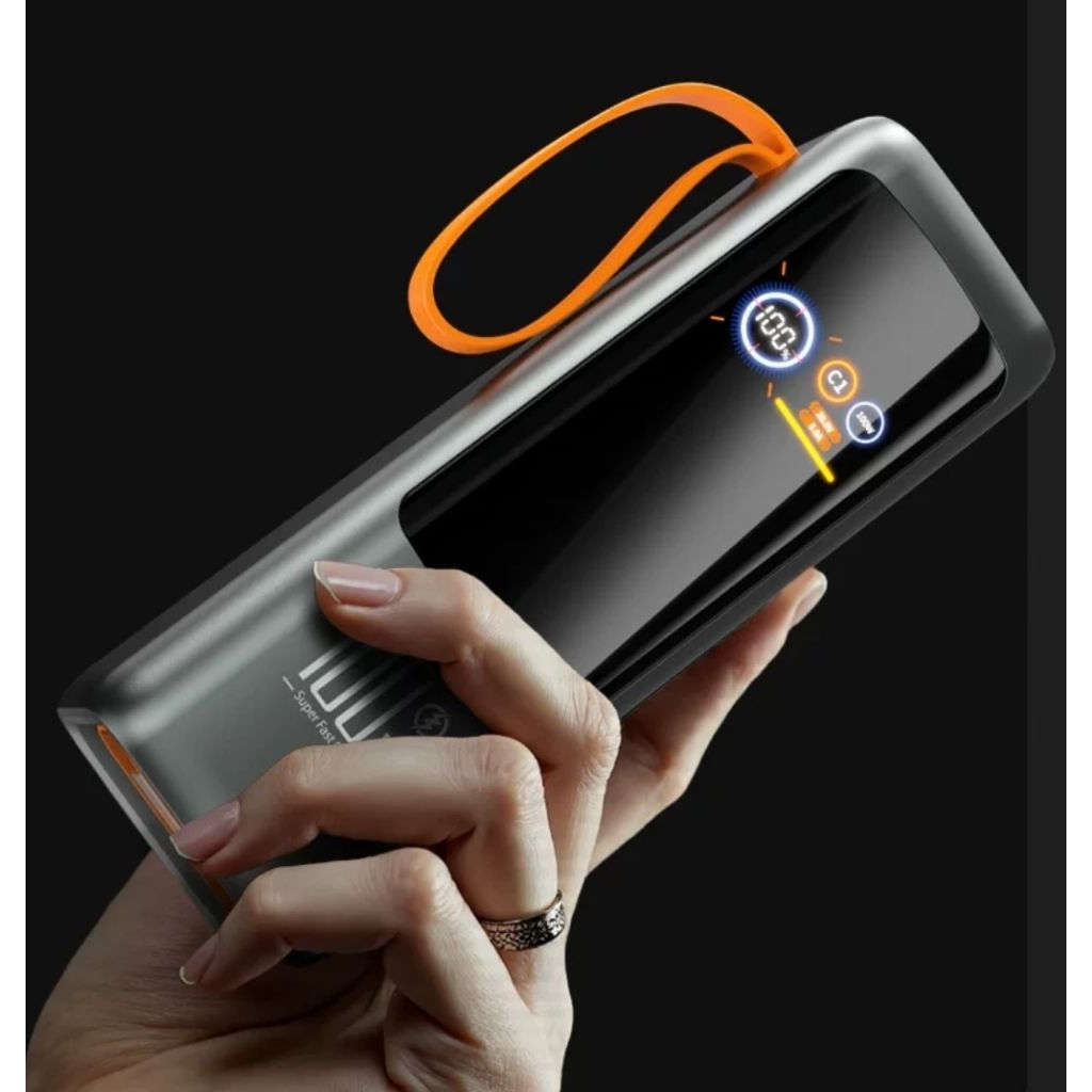 (không có pin) Box sạc dự phòng 100w - Lắp 5 cell 21700 hệ 5s - 25000mah sạc siêu nhanh cvip