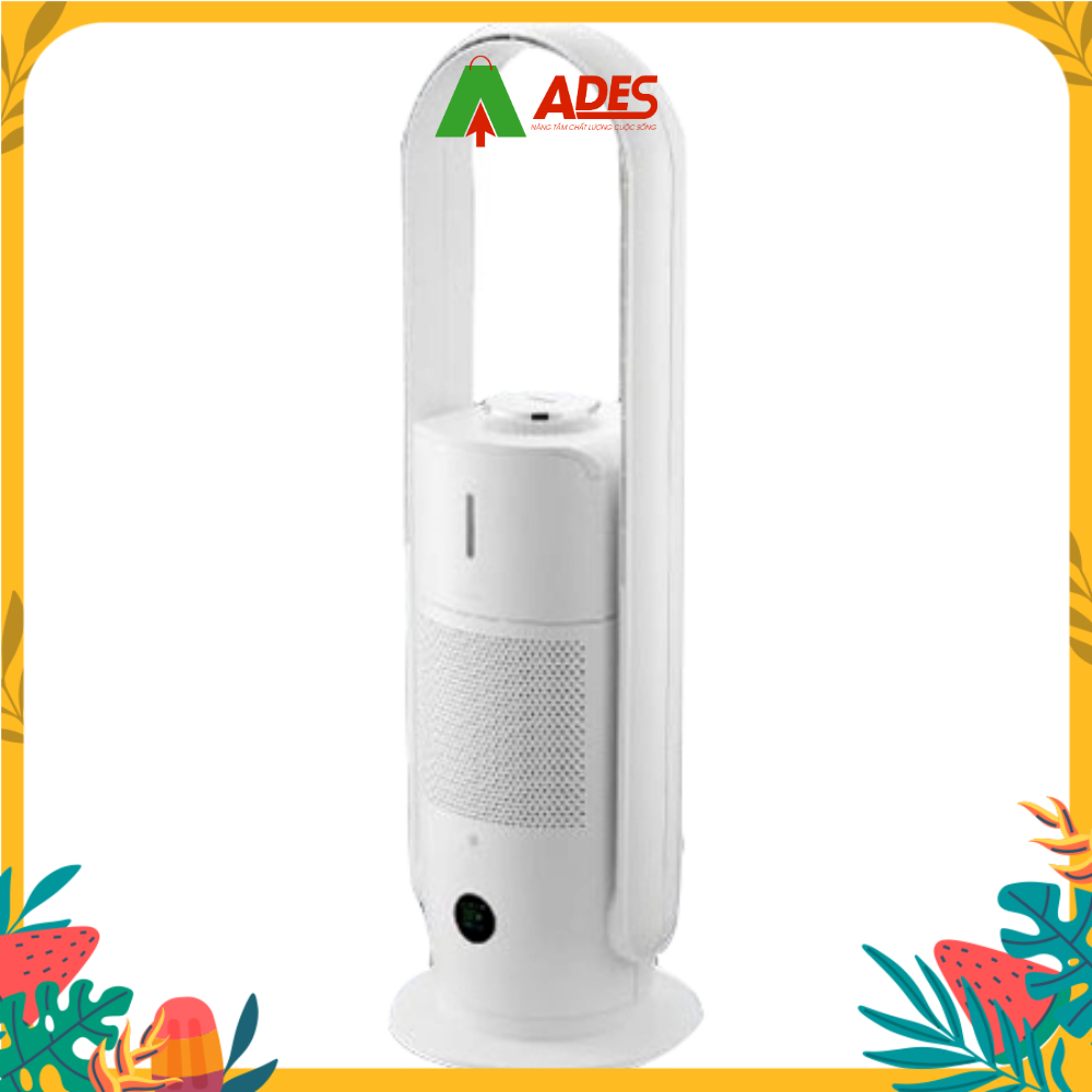 ✔️Máy lọc không khí bù ẩm khử khuẩn ULTTY SKJ-CR022 dạng quạt không cánh Bộ lọc Hepa H14✔️Chính Hãng ✔️BH 24 tháng✔️