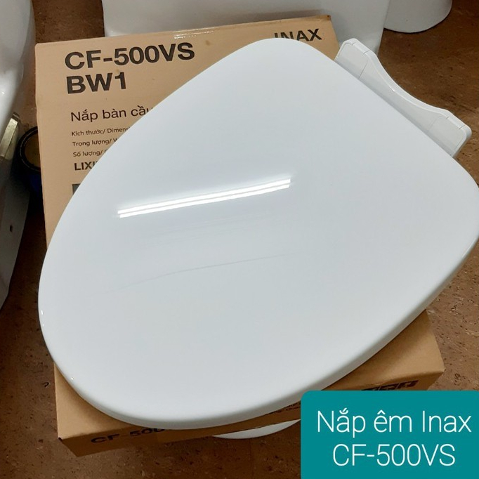 Nắp đóng êm INAX CF-500VS cho bồn cầu C-504VAN, AC-504VAN, AC-700VAN, AC-959VAN