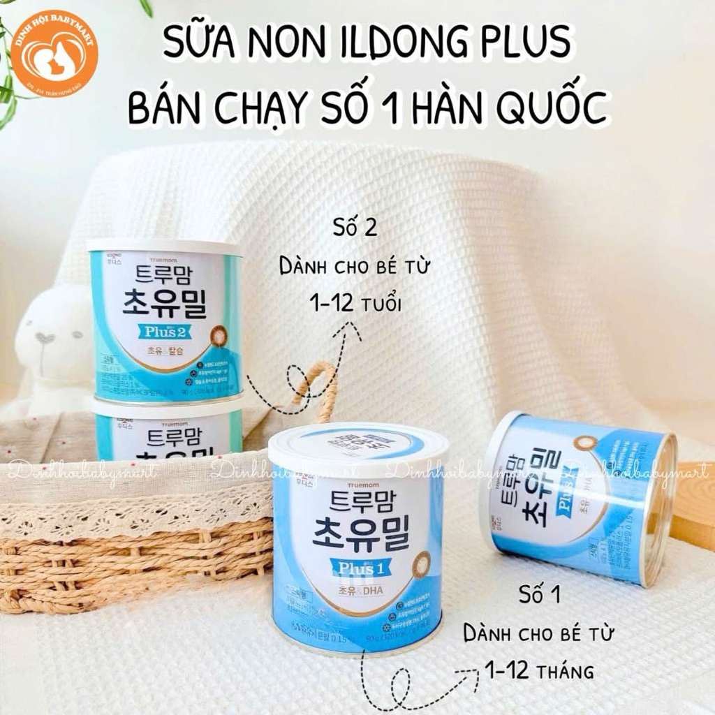 ✔️[Date 2027] Sữa Non Ildong Plus 1 2, men Idong Hàn Quốc
