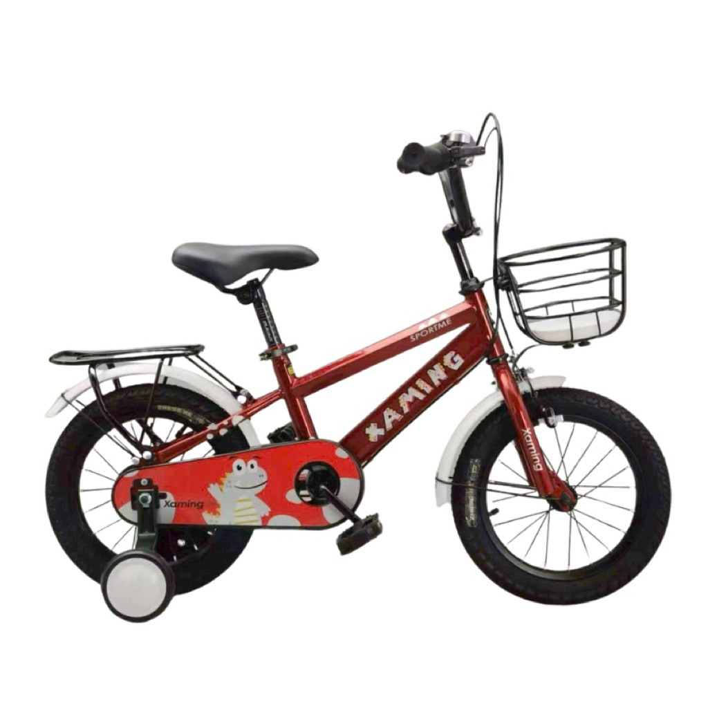 Xe đạp trẻ em cho bé trai Xaming 25, khung kim loại chắc chắn