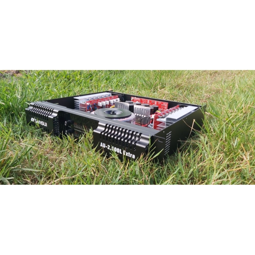 Cục đẩy 24 sò 2 kênh 8 tụ 500w × 2CH au2.500L Extra