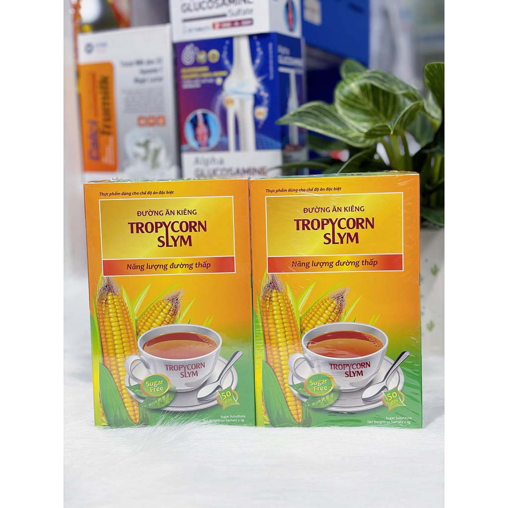 Đường bắp ăn kiêng TropyCorn Slym không chứa đường không gây tăng đường huyết, dùng được cho người t