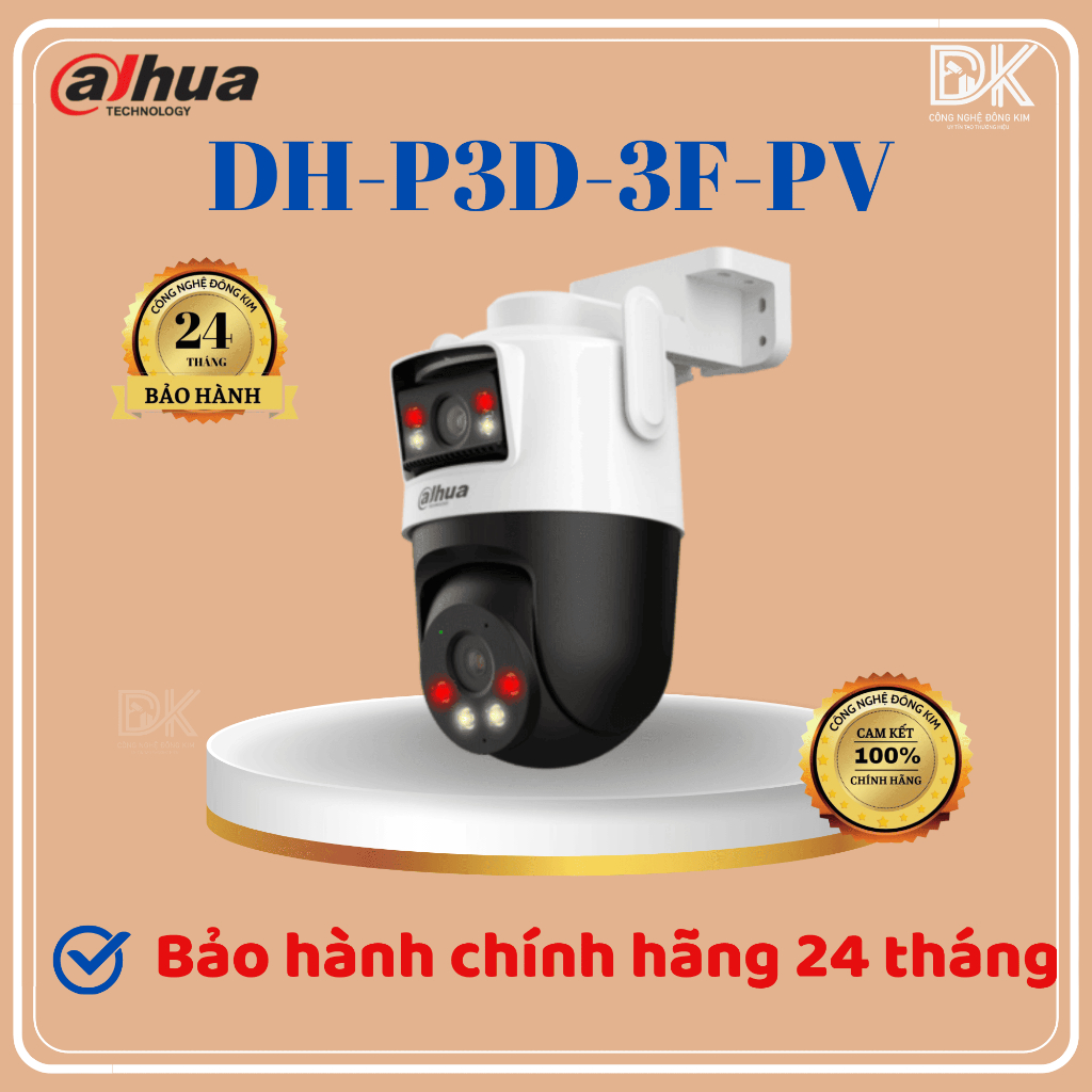 Camera Wifi 2 Ống Kính DH-P3D-3F-PV-P