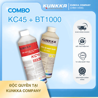 Combo nước rửa xe có chạm + không chạm sạch 100% Kunkka
