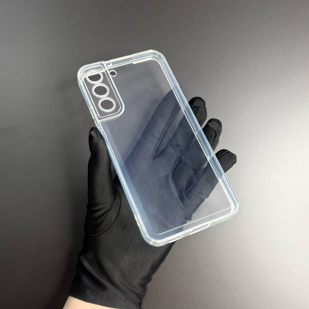 [ Samsung S22 Pro ]Ốp Lưng Silicon Trong Suốt Space Bảo Vệ Camera