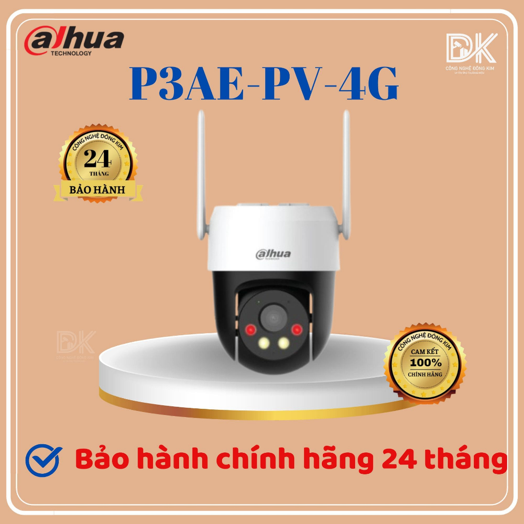 Camera IP 4G 3MP DAHUA DH-P3AE-PV-4G