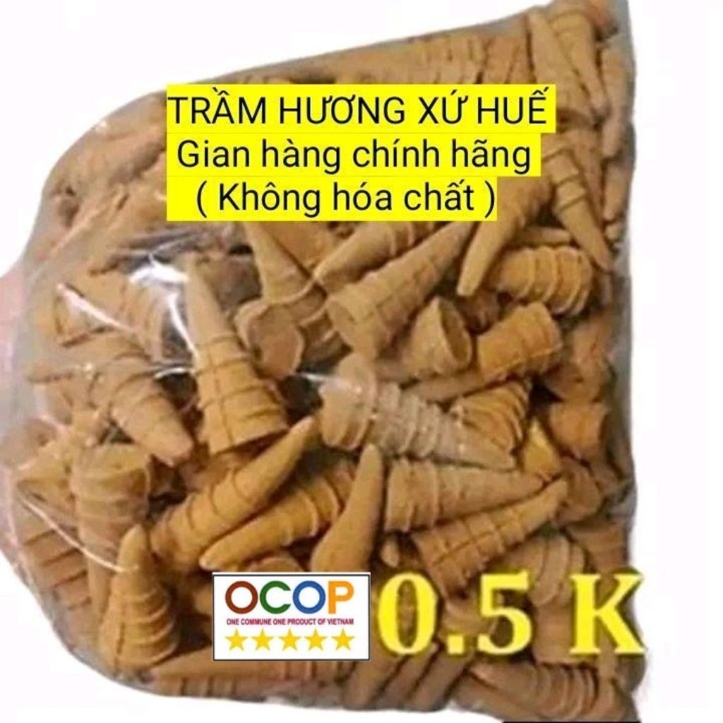 0,5kg Trầm nụ Huế ( 170 nụ trầm thật + TẶNG 5 nụ trầm VĨNH THUẬN PHÁT, không hóa chất )