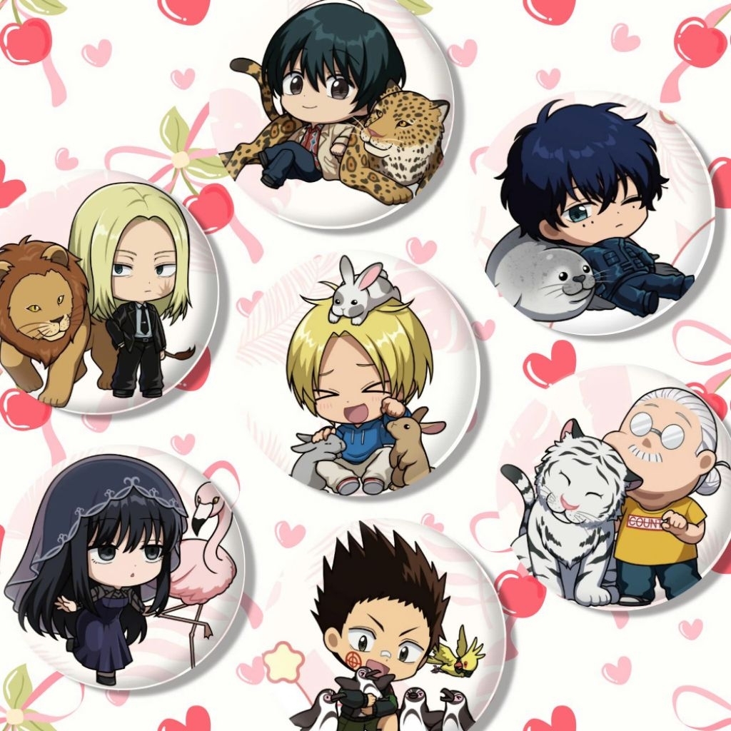 Huy Hiệu Cài Áo Anime - Sakamoto Days - Badge, Pin Cài Áo, Balo In Hình Anime Manga