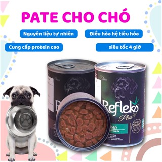 Pate cho chó Refleks  pate lon 400g cho chó dinh dưỡng, tiện lợi, phù hợp với mọi loại cún cưng