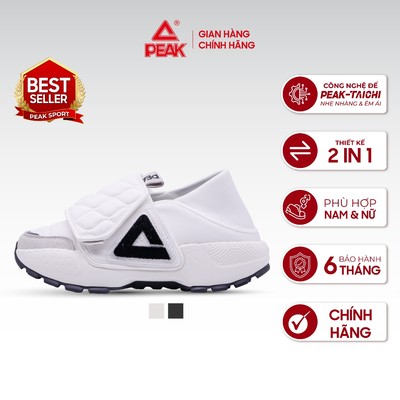 Giày thể thao nam nữ PEAK CASUAL thiết kế quai ngang xu hướng thời trang ET24517E ET24518E