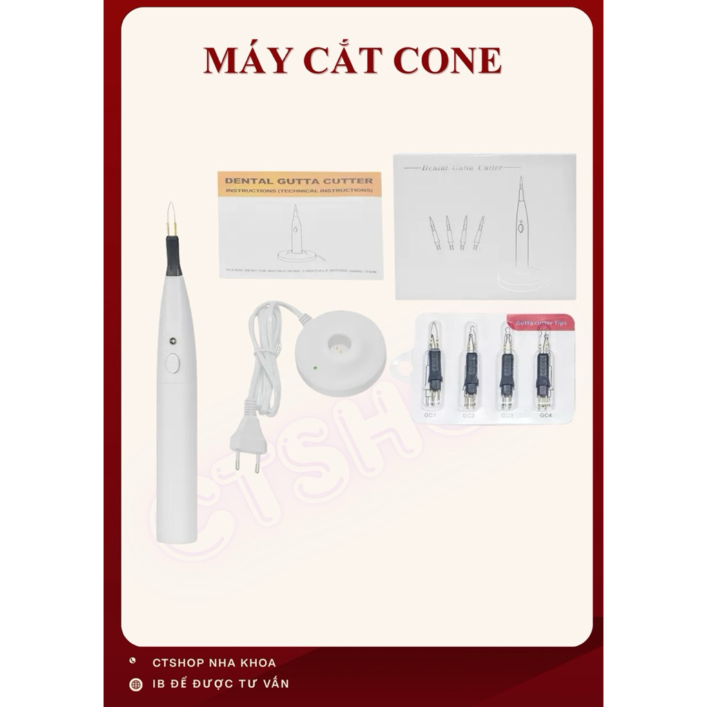 MÁY CẮT CONE NHA KHOA | KÉO CẮT CONE GUTTA