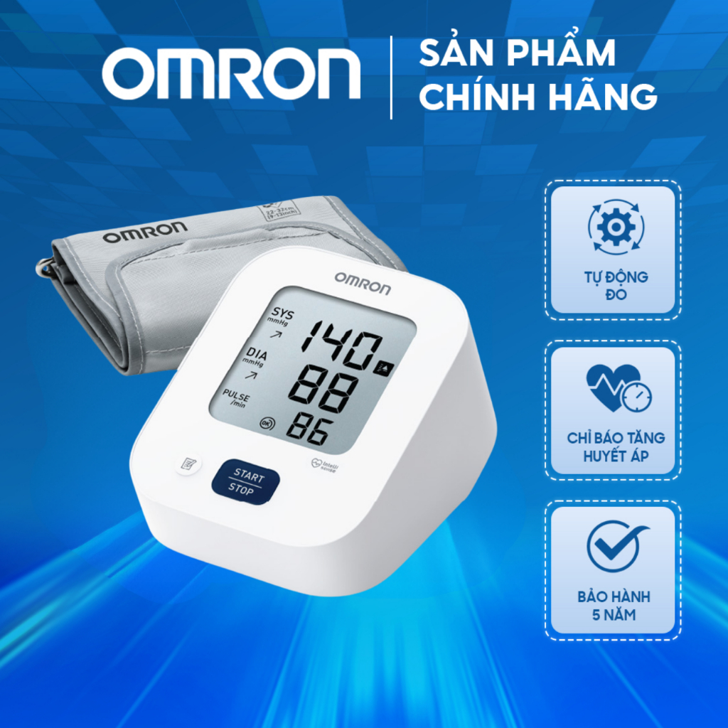Máy đo huyết áp bắp tay tự động OMRON HEM 7180 - 01 bộ