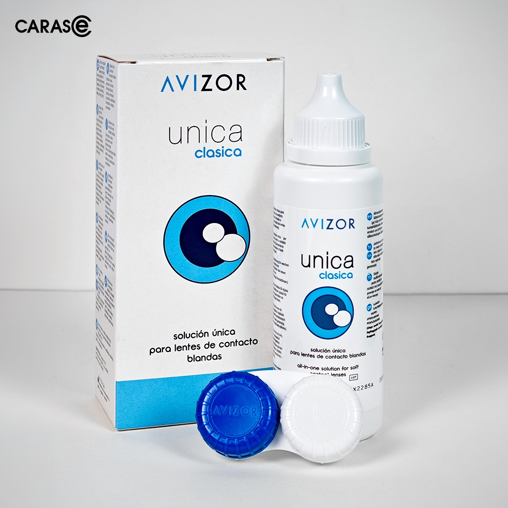 Nước Ngâm Lens, Kính Áp Tròng Carase Avizor Unica 120ml