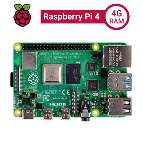 Máy tính Raspberry Pi 4 Model B (Pi4) RAM 2GB/4GB/8GB Made In UK - Hàng Chính Hãng