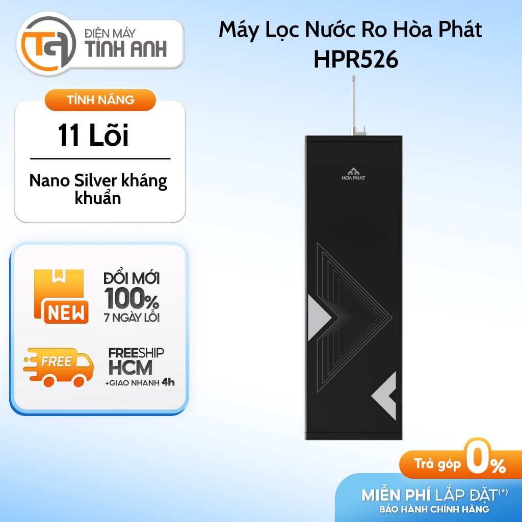Máy Lọc Nước Ro Hydrogen Hòa Phát 11 Lõi HPR526
