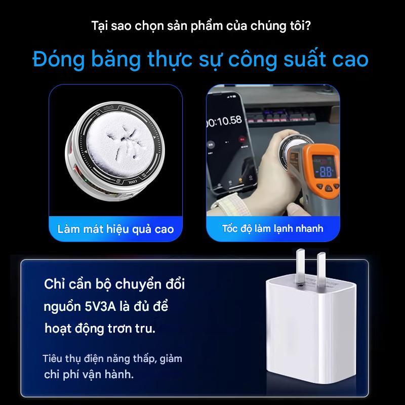 Quạt tản nhiệt điện thoại sò lạnh K6 Ai làm lạnh nhanh không tụt fps khi chơi game pubg | BigBuy360 - bigbuy360.vn