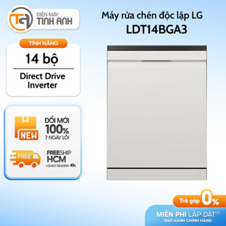 Máy Rửa Chén Độc Lập 14 Bộ LG LDT14BGA3