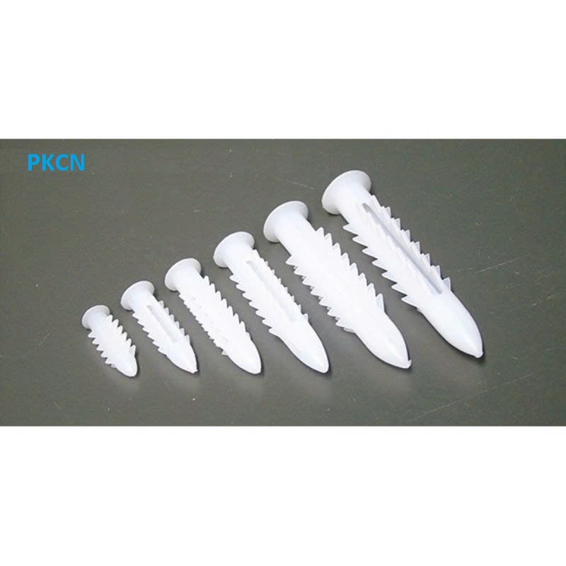 Bịch 100 con tắc kê nhựa đóng tường - Tắc kê nở số 3, 4, 5 ,6 ,7 ,8