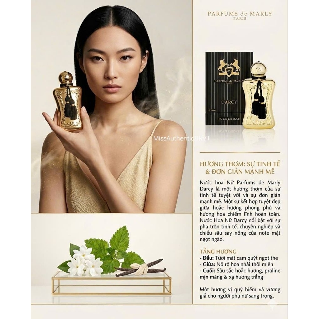 (FullBox 75ml) Nước hoa Nữ 𝐏𝐀𝐑𝐅𝐔𝐌𝐒 𝐃𝐄 𝐌𝐀𝐑𝐋𝐘 – 𝐃𝐀𝐑𝐂𝐘 - Eau de Parfum