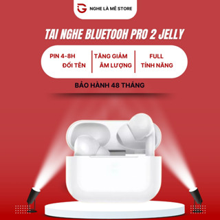Tai nghe Bluetooth Không Dây Pro 2 Bản 8H Định Vị Đổi Tên Nghe Nhạc Dùng Cho Mọi Dòng Máy Bảo Hành