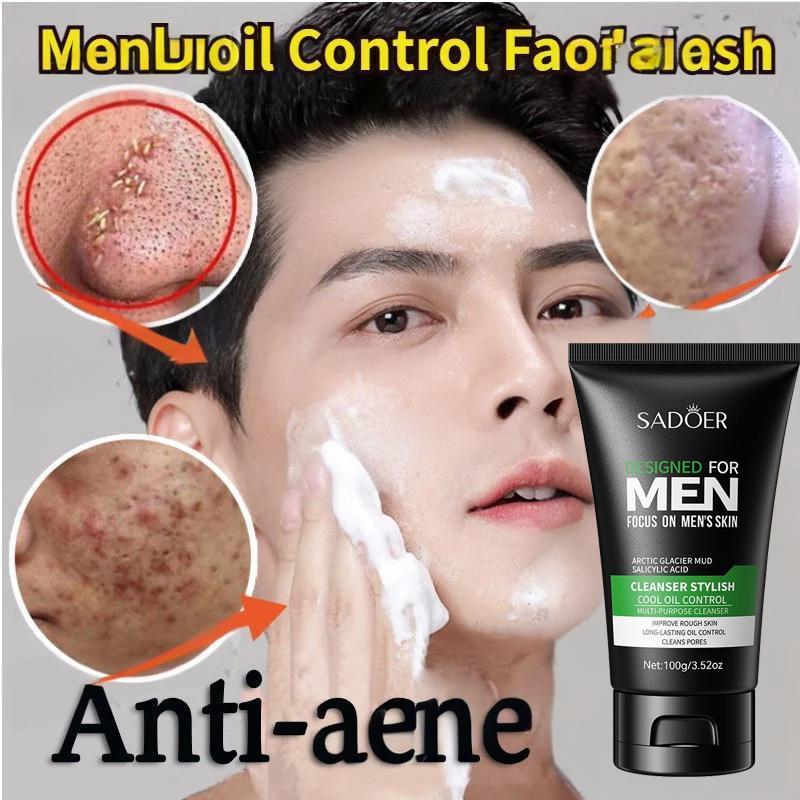 Smooth Foam Cleanser Với Amino Acid Extract Deep Cleanser Dầu kiểm soát Pox Whitening Cleanser