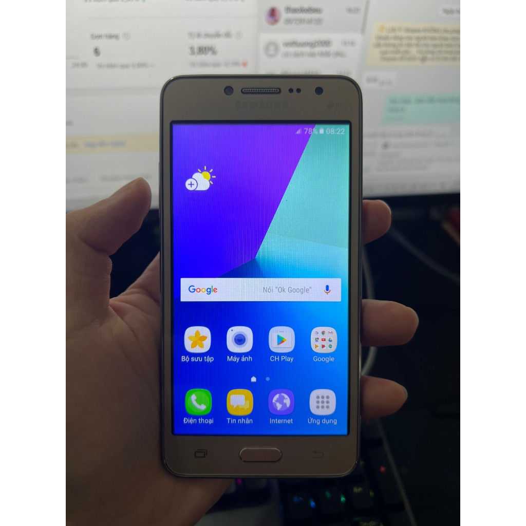 ĐIÊN THOẠI J2 PRIME GIÁ RẺ CÓ 4G LTE ( MÁY TÂN TRANG)