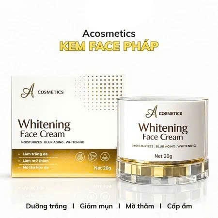 [ Hàng chính hãng ] Kem face pháp A cosmetics 20g Kem Face A Cosmetics Kem Face Phương Anh