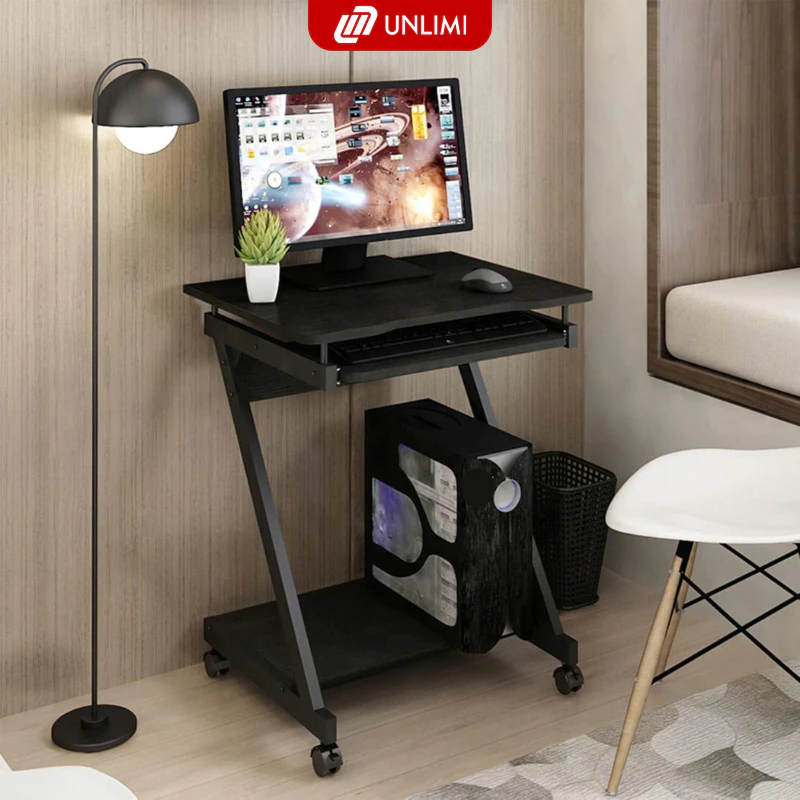 Bàn Máy Tính Gọn Nhẹ Có Ngăn Kéo Thương Hiệu UNLIMI - GM220