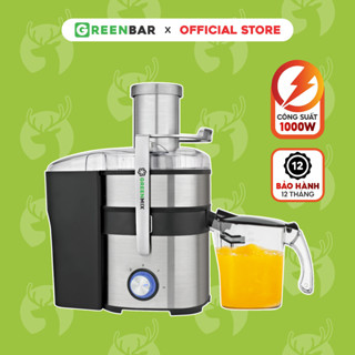 Máy ép chậm trái cây GREENMIX GM-100 1000W giữ hương vị trái cây và ép sạch bã