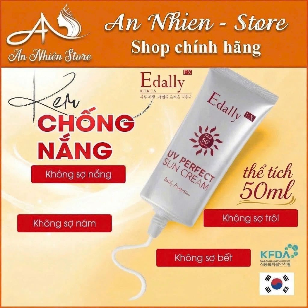 Kem chống nắng ngừa nám hoàn hảo Edally EX - Edally EX UV Perfect Sun Cream SPF50+/PA++++