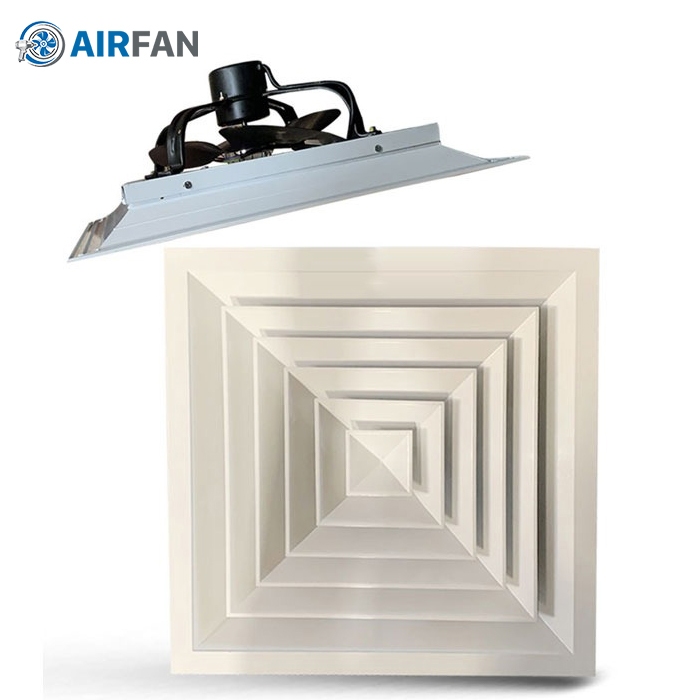 Quạt Hút Âm Trần OMYSU AT-600 - Quạt Hút Mùi Nhà Vệ Sinh, Phòng Ngủ Siêu Êm, Hút Mùi Hút Ẩm Mạnh Mẽ