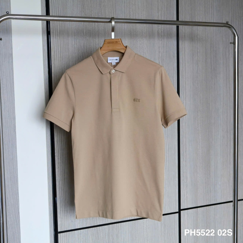 [Thailand] Áo Polo Paris Dáng Regular Fit Chất Liệu Cotton Piqué Co Giãn PH5522 02S