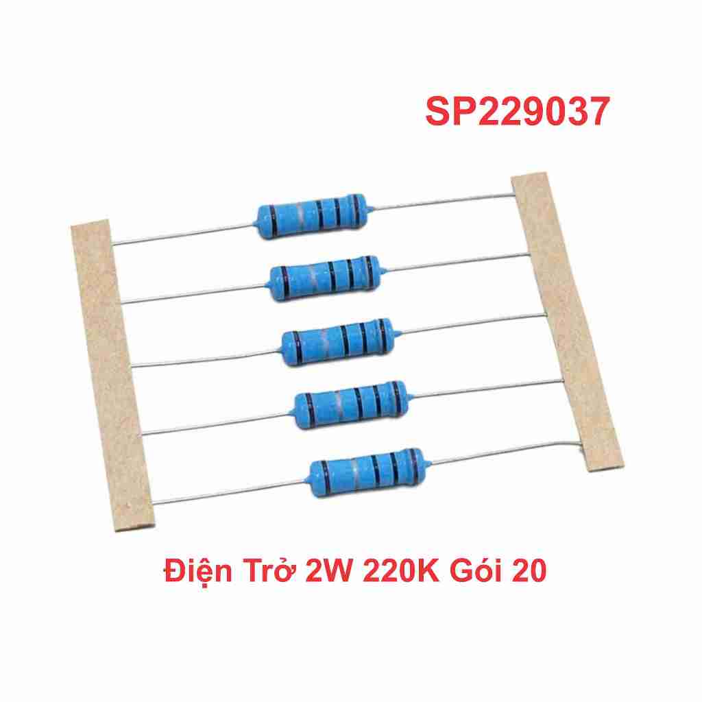 Điện Trở 2W 220K Gói 20
