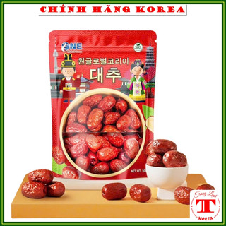 Táo đỏ sấy khô hàn quốc, túi 0,5kg - Táo đỏ hàn quốc chính hãng Korea, tranglinh