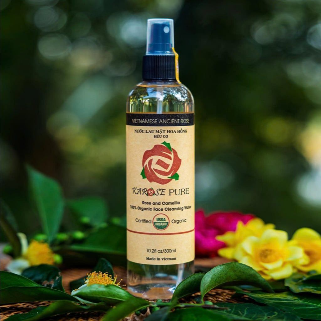 Nước lau mặt hoa hồng Karose Pure 300ml