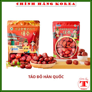 Táo đỏ sấy khô hàn quốc chính hãng - Hoa quả sấy khô - Món ăn vặt hàn quốc