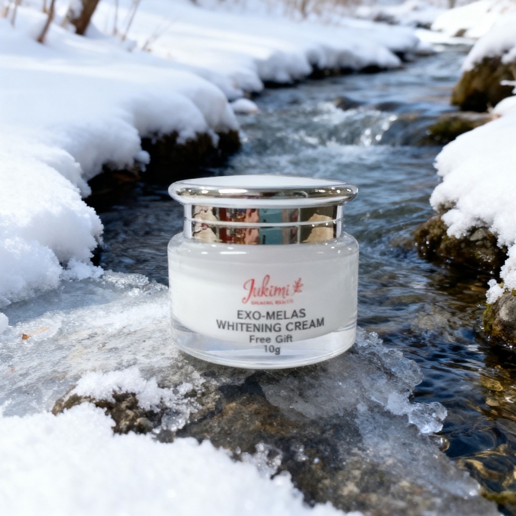Kem Nám EXO-MELAS JUKIMI Whitening Cream 10g – Hỗ Trợ Làm Sáng Da & Chăm Sóc Da Không Đều Màu