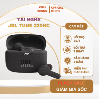 Tai Nghe Bluetooth JBL Tune 230NC TWS- Âm Thanh Siêu Bass- Pin 40H- Bluetooth 5.2- Kháng Nước IPX4. BH 2 Năm