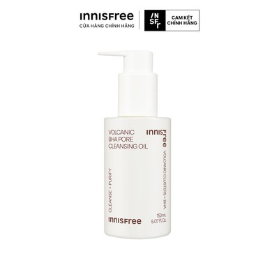 Dầu tẩy trang sạch sâu đá tro núi lửa innisfree Super Volcanic Pore Cleansing Oil 150ml
