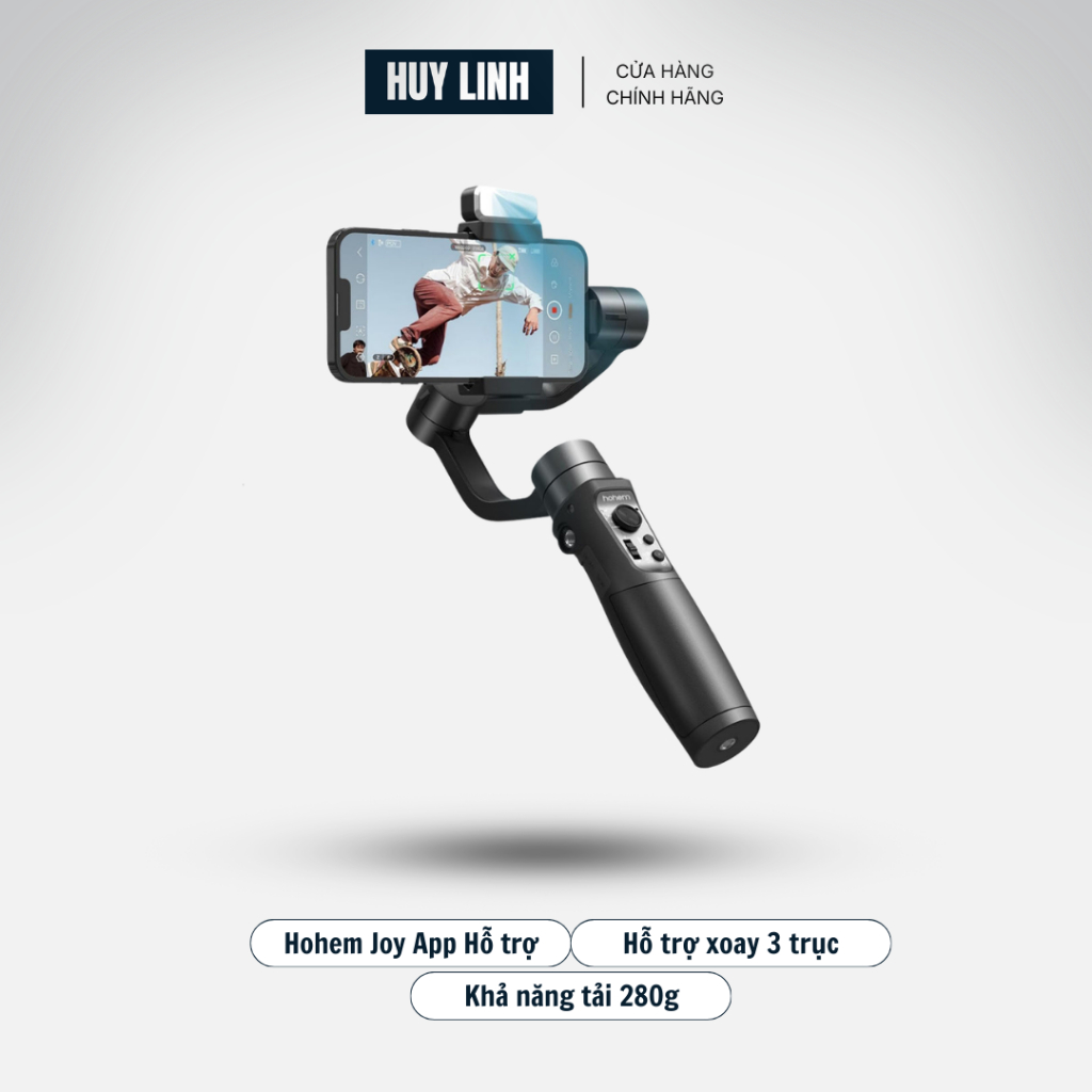 Hohem Mobile Plus Tay cầm Gimbal chống rung cho điện thoại