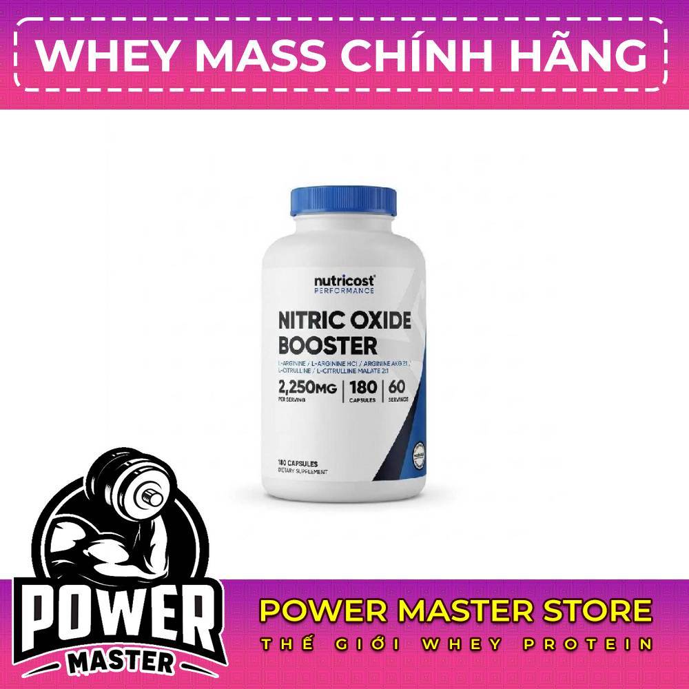 Nutricost Nitric Oxide 2250mg - Hỗ Trợ Phục Hồi