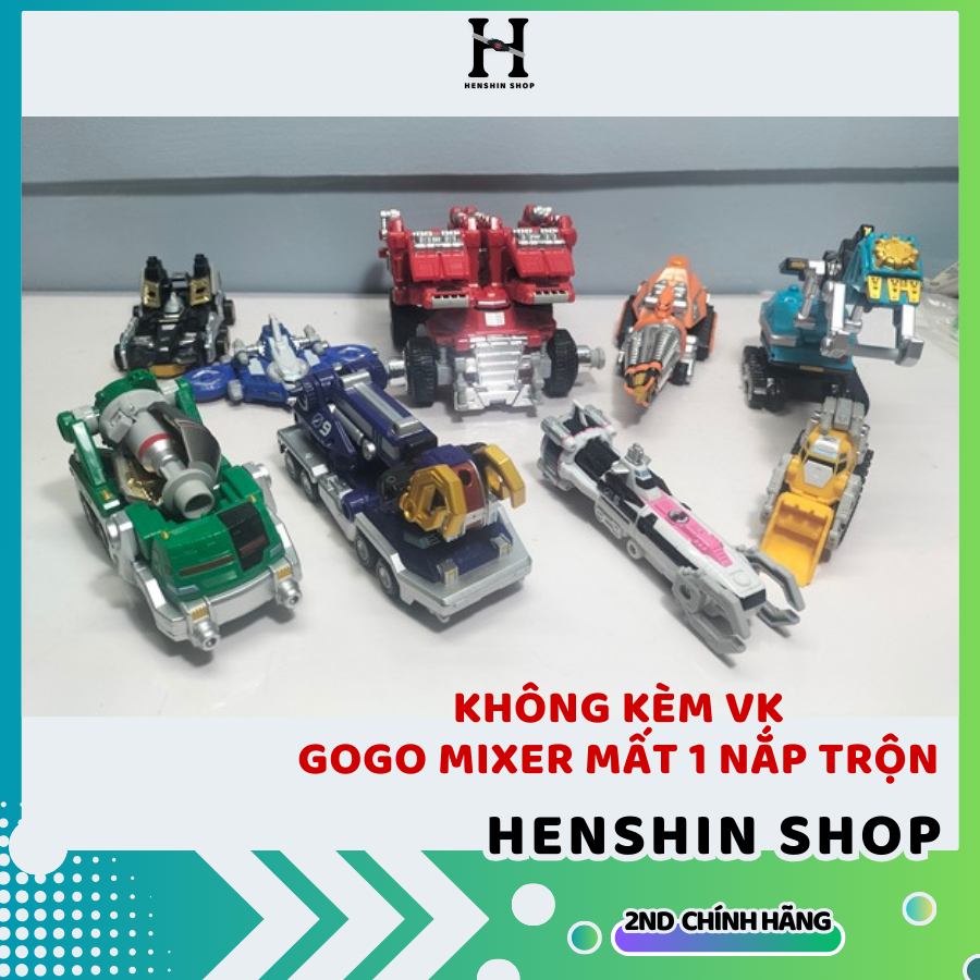 Đồ chơi Robo DX Gattai Super Daibouken chiến đội Boukenger chính hãng BANDAI